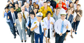 Group of People with Different Occupation