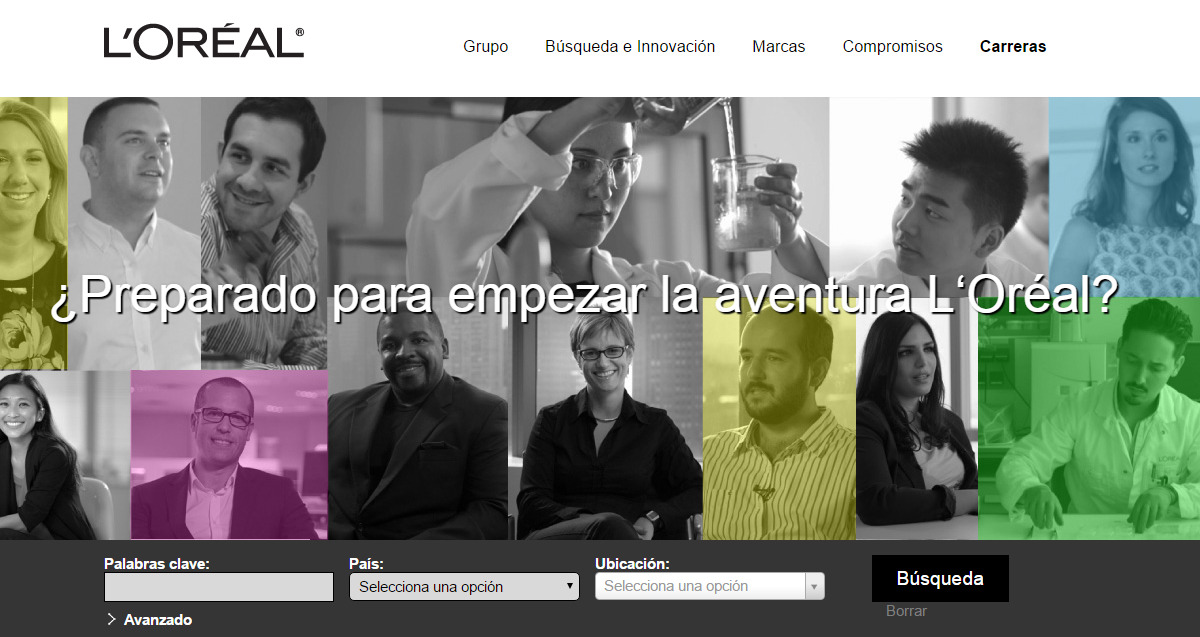 Carerras profesionales en L'Oréal