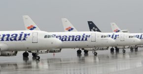 Imagen de varios aviones de Spanair. Manu Fernandez (GTresOnline)