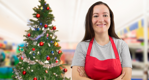 trabajo para navidades